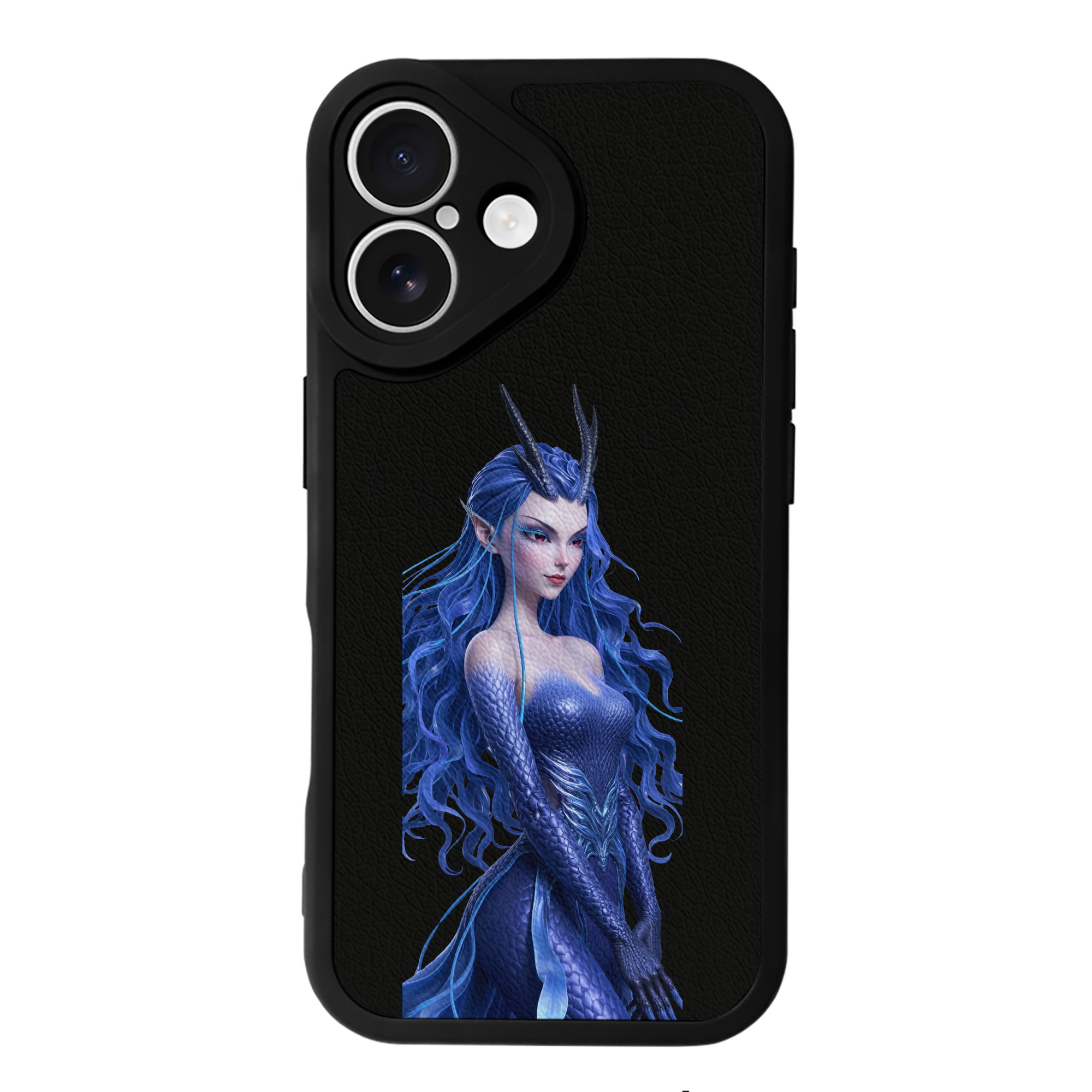 （画像用） Ne Zha 2 ナタ 魔童の大暴れ 【iPhone 16シリーズ対応】シリコンスマホケース（レザー調） 材質：シリコン